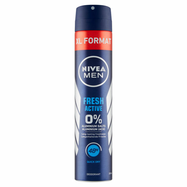 NIVEA Fresh Active Deodorant sprej pro muže 200 ml porovnat ceny