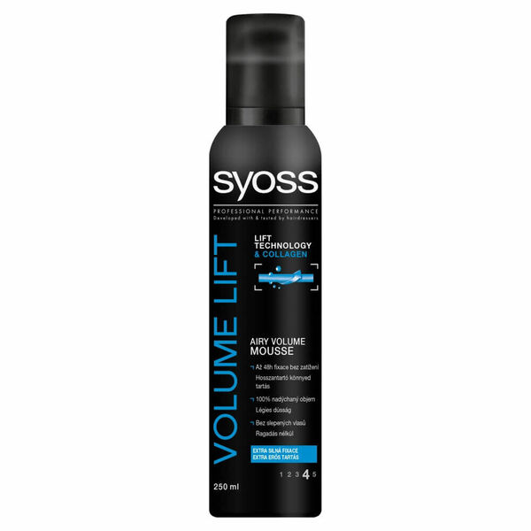 SYOSS pěnové tužidlo volume lift 250ml modrý porovnat ceny