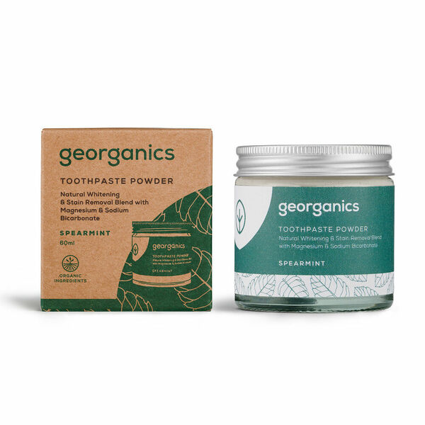 Georganics Spearmint zubní prášek 60 ml porovnat ceny