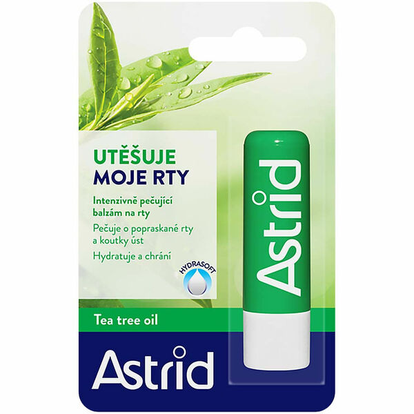 ASTRID Balzám na rty Tea tree oil a Bambucké máslo 4,8 g porovnat ceny