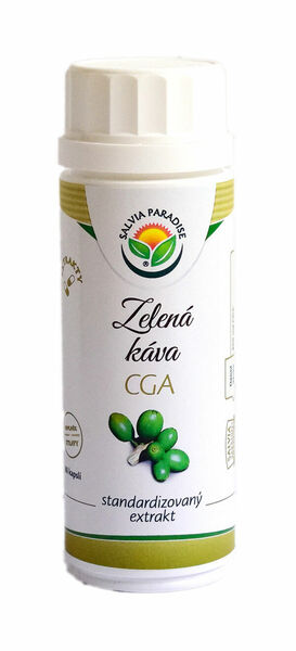 Salvia Paradise Zelená káva - Green coffee CGA standardizovaný extrakt 80 kapslí porovnat ceny
