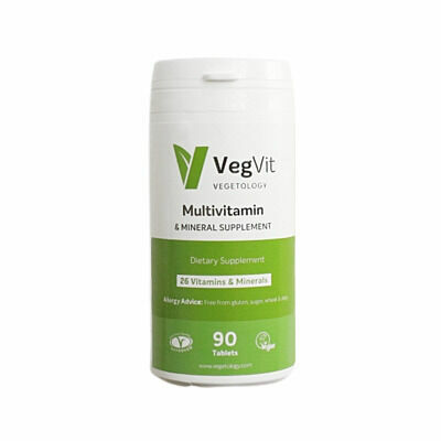 Vegetology VegVit Multivitamín s minerály 90 tablet porovnat ceny