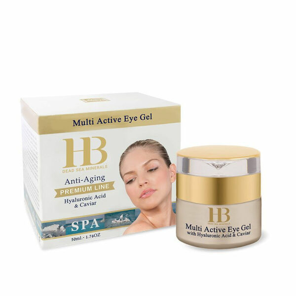 H&B Dead Sea Minerals Multiaktivní oční gel Anti-Aging kyselina hyaluronová 50 ml porovnat ceny