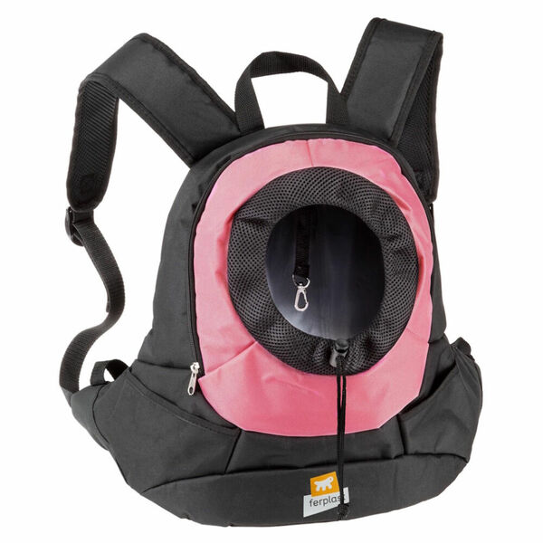 FERPLAST Kangoo batoh na psy do 8 kg růžový 41,5x20x43 cm porovnat ceny