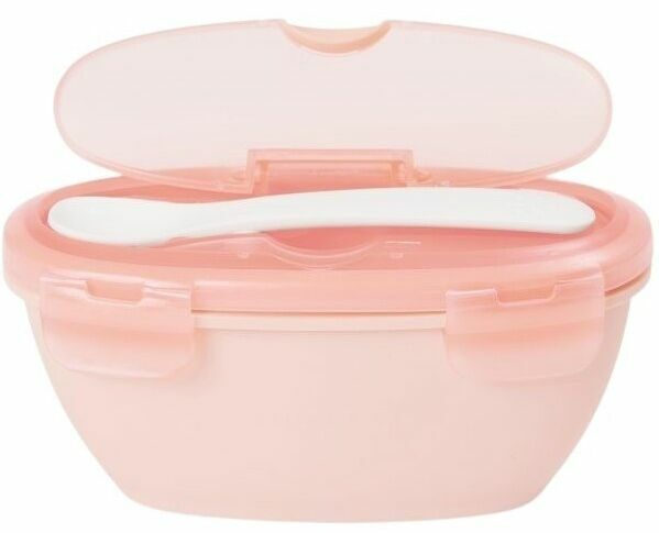 SKIP HOP Easy Serve Miska s lžičkou v ochranném pouzdře 3m+ Coral 240ml porovnat ceny