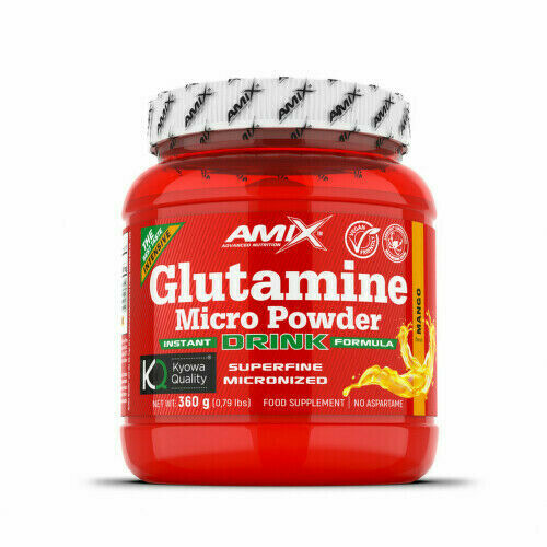 Amix L-Glutamine Powder Drink 360 g mango porovnat ceny