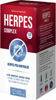 ONEPHARMA Herpes Complex 120 kapslí porovnat ceny