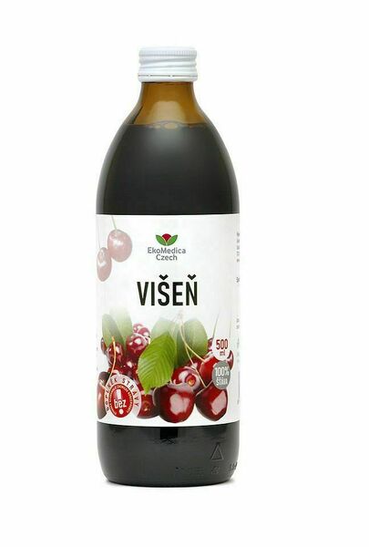 Ekomedica Višeň 100% šťáva 500 ml porovnat ceny