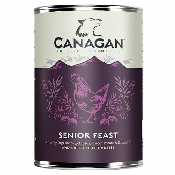 CANAGAN Senior feast konzerva pro psy 400 g porovnat ceny