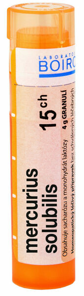 Boiron  Mercurius Solubilis CH15 granule 4g porovnat ceny