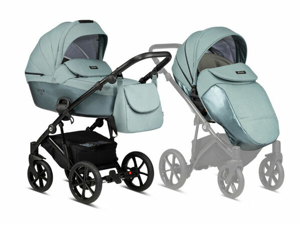 Tutis Kočárek Viva Life III 2v1 Luxury Turquoise porovnat ceny