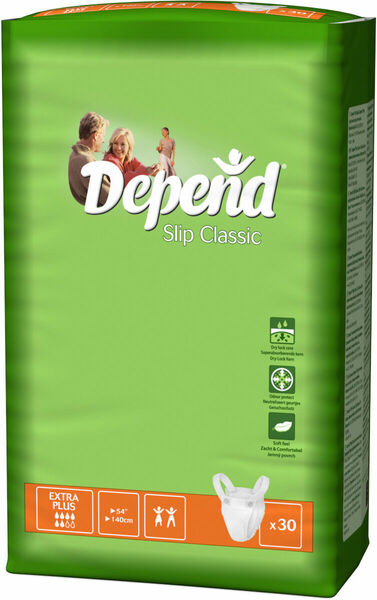 DEPEND natahovací kalhotky Slip Classic Extra Plus 30ks porovnat ceny