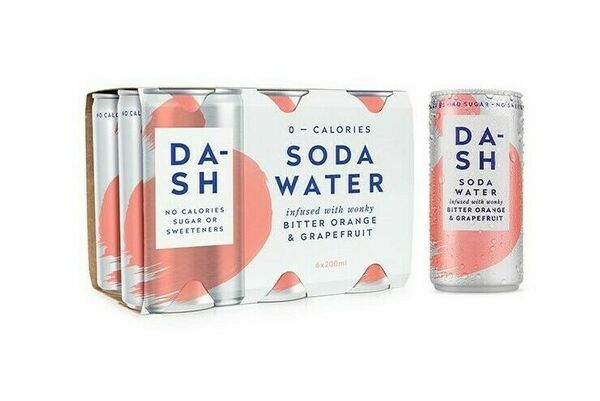 DASH water  Dash mixer - soda hořký pomeranč a grep 6x200ml porovnat ceny