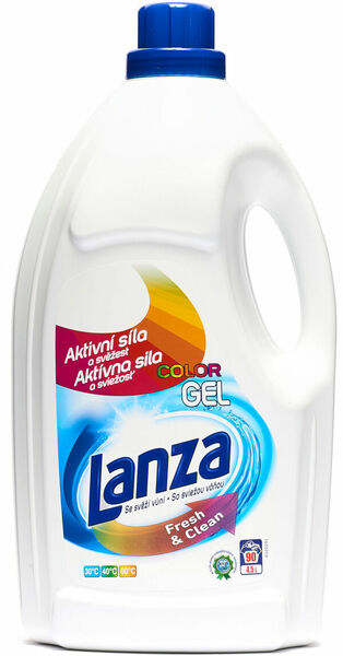 Lanza Fresh&Clean Gel na barevné prádlo 4,5l porovnat ceny