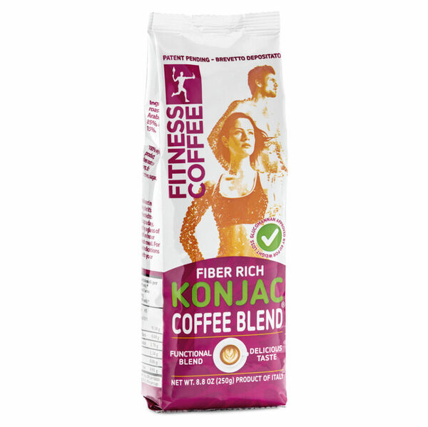 FITNESS COFFEE Konjac coffee blend pražená káva 250 g porovnat ceny