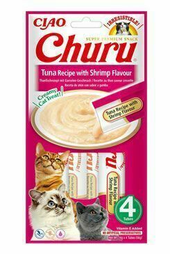 Churu Cat Tuna Recipe With Shrimp Flavor 4x14g porovnat ceny
