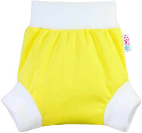 Petit Lulu - pull-up svrchní kalhotky S, Žluté porovnat ceny