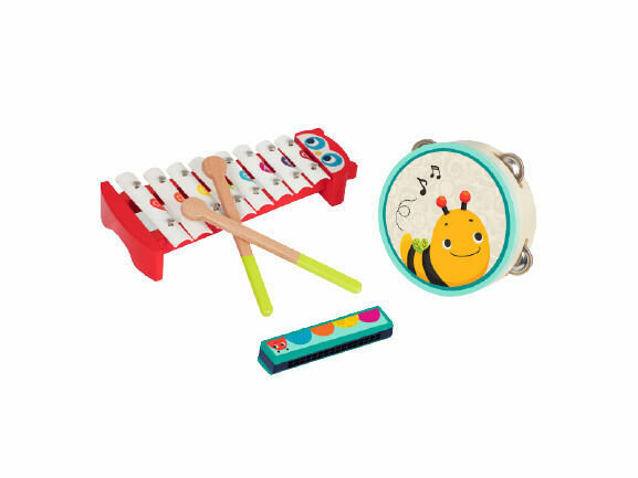 B-Toys Hudební nástroje dřevěné Mini Melody Band porovnat ceny