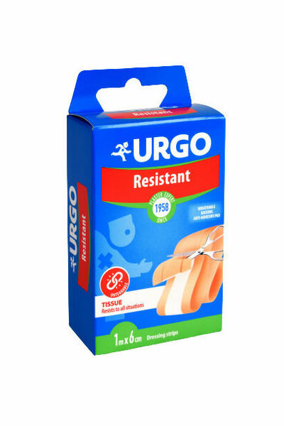 URGO RESISTANT Odolná náplast 1mx6cm NOVÁ porovnat ceny