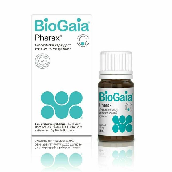 Biogaia Pharax Probiotické kapky 5 ml porovnat ceny