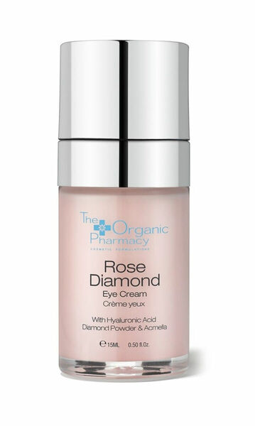 The Organic Pharmacy Rose Diamond Eye Cream oční krém s diamantovým práškem 15 ml porovnat ceny