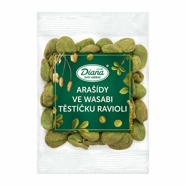 Diana Company Arašídy ve wasabi těstíčku 100g porovnat ceny