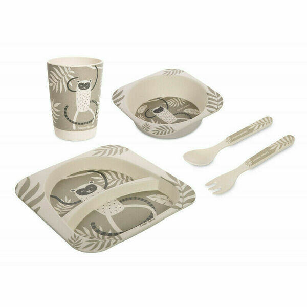II. jakost Canpol babies Bambusový set nádobí LEMUR 5ks porovnat ceny