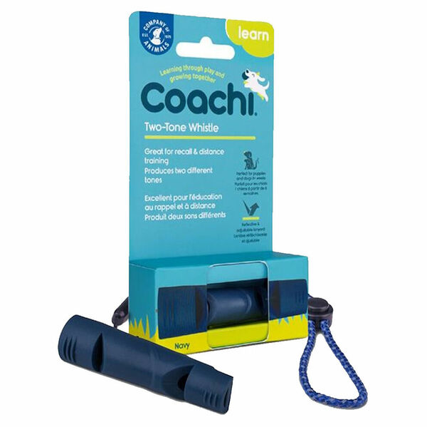 COACHI Training Whistle tréninková píšťálka 2 tónová modrá 1 ks porovnat ceny
