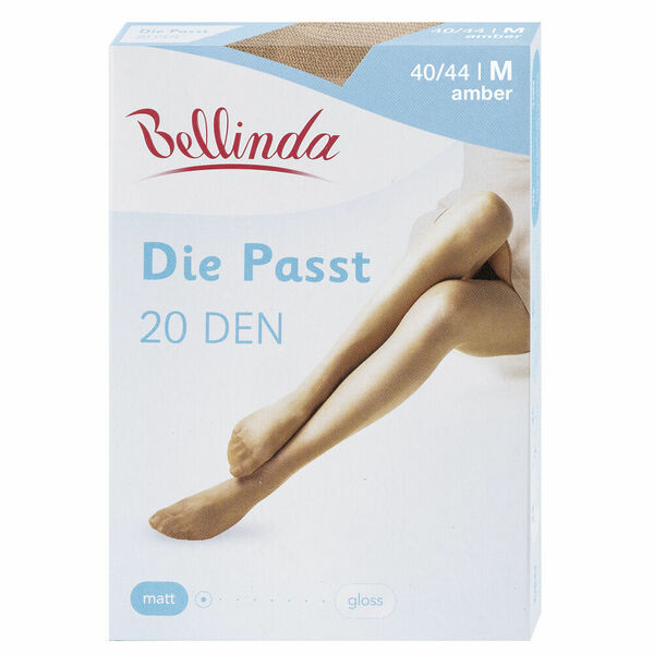 BELLINDA Dámské punčochy die passt 44 M středně tělové 1 kus porovnat ceny