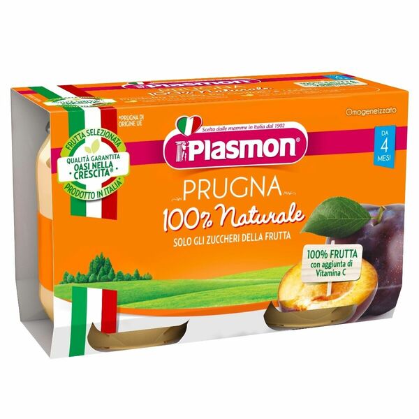 Plasmon První lžička švestka příkrm od ukončeného 4. měsíce 2x104 g porovnat ceny