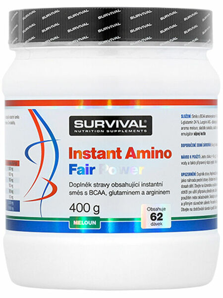 Survival Nutrition Instant Amino Fair Power meloun 400g porovnat ceny