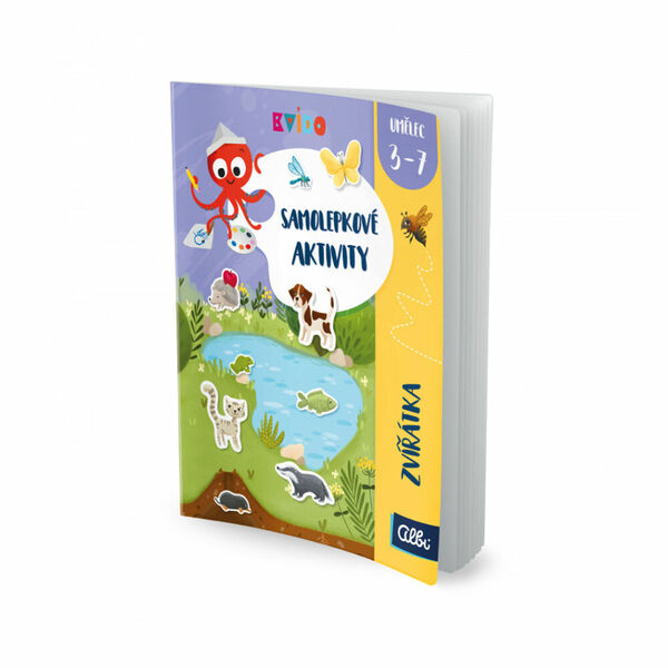 ALBI Kvído samolepkové aktivity zvířátka porovnat ceny