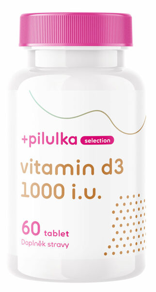 Pilulka Selection Vitamín D3 1000 I.U. porovnat ceny