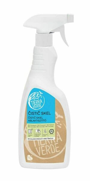 Tierra Verde Čistič skel BIO pomeranč a citronela rozprašovač 750 ml porovnat ceny