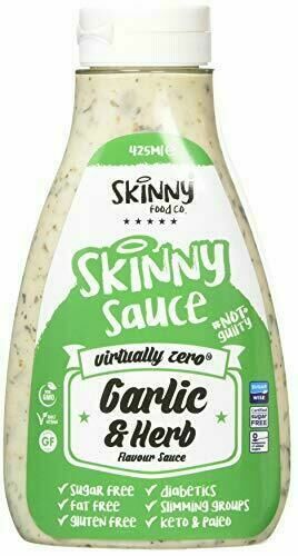 The Skinny  Skinny Sauce 425ml garlic herb porovnat ceny
