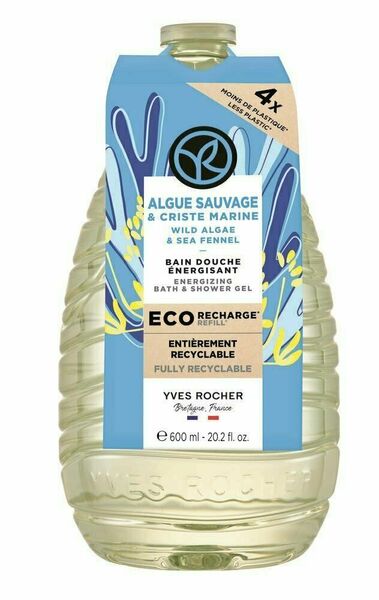 Yves Rocher Sprchový gel Mořská řasa & motar přímořský 600 ml porovnat ceny