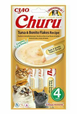 Churu Cat Tuna & Bonito Flakes Recipe 4x14g porovnat ceny