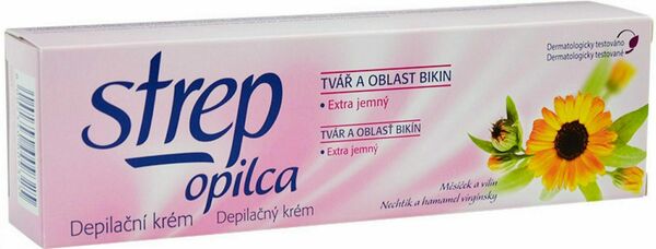 Strep Opilca depilační krém na obličej & oblast bikin 75 ml porovnat ceny