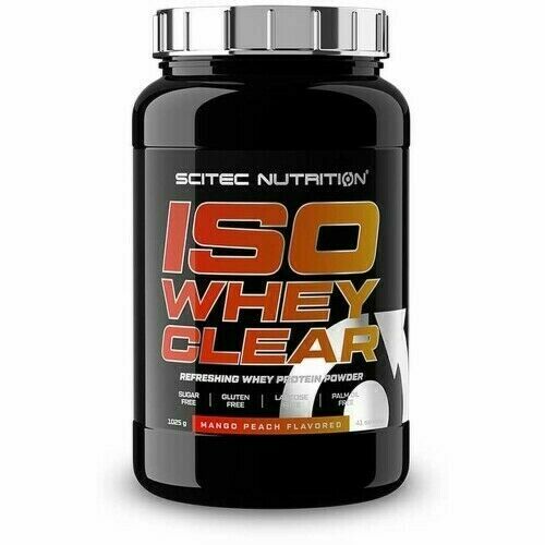 Scitec Nutrition Iso Whey Clear mango peach 1025 g porovnat ceny