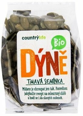 Country Life Dýňová semínka tmavá (EU) BIO 100g porovnat ceny