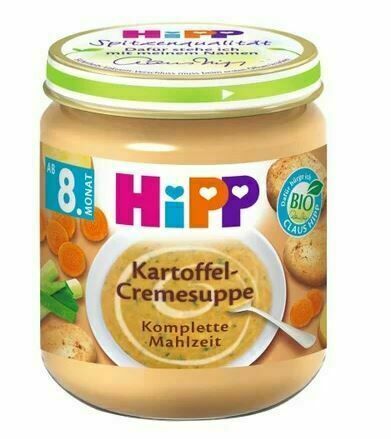 HiPP BIO Krémová polévka bramborová se zeleninou 200g porovnat ceny