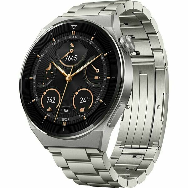 Huawei Hodinky Watch GT 3 Pro 46mm s titanovým tělem a titanovým řemínkem porovnat ceny