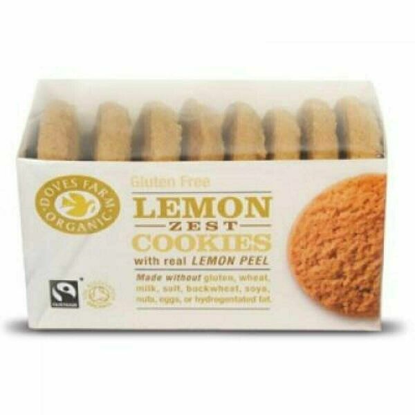 DOVES FARM BIO a FAIR TRADE Citronové cookies bez lepku 150 g porovnat ceny