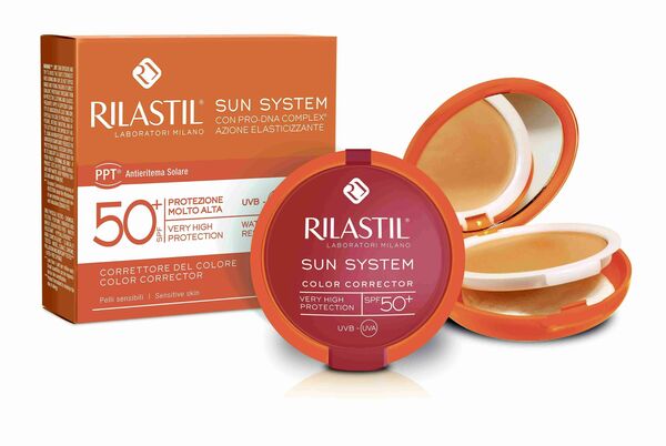 Rilastil Sun System PPT Barevný korektor SPF50+ 10 g 02 zlatý porovnat ceny