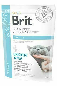 Brit Vd Cat Gf Obesity 400g porovnat ceny