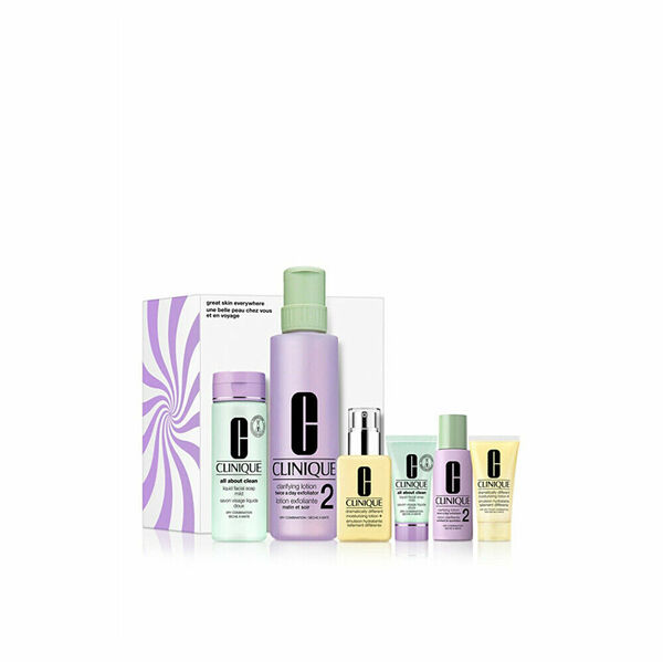 CLINIQUE Dárková sada péče pro suchou až smíšenou pleť Great Skin Everywhere porovnat ceny