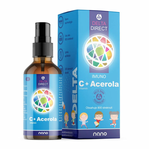 DELTA DIRECT Kids vitamín C + Acerola sprej na pokožku 100 ml porovnat ceny