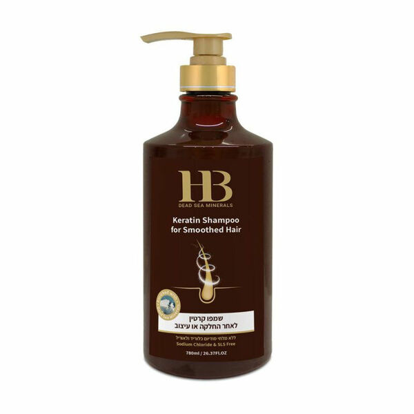 H&B Dead Sea Minerals Šampon pro hladké vlasy s Keratinem 780 ml porovnat ceny