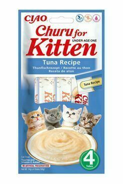 Churu Cat Kitten Tuna Recipe 4x14g porovnat ceny