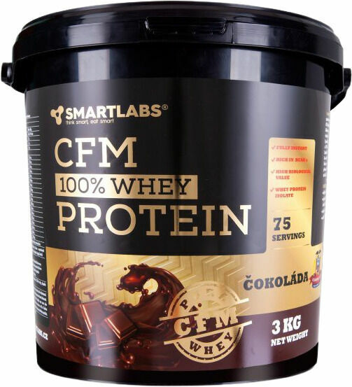 Smartlabs CFM 100% Whey Protein vanilka 3000g porovnat ceny
